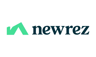 The Loan Buddy 10 Newrez mortgage company logo for home loans.